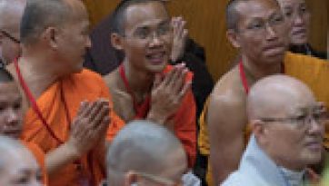 ダラムサラで東南アジアグループ主催の法話会開始