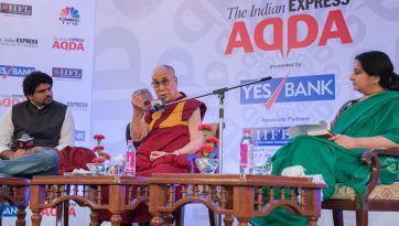 インディアン・エクスプレス紙の番組にご出演