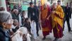 インド、ダラムサラ 法話会 初日