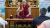 ダラムサラの法王公邸で会見